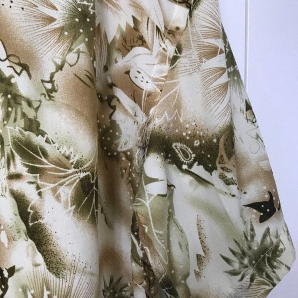 Vintage Passage Mens Hawaiian Dad Short Sleeve Button Up Shirt - Picture 10 of 11